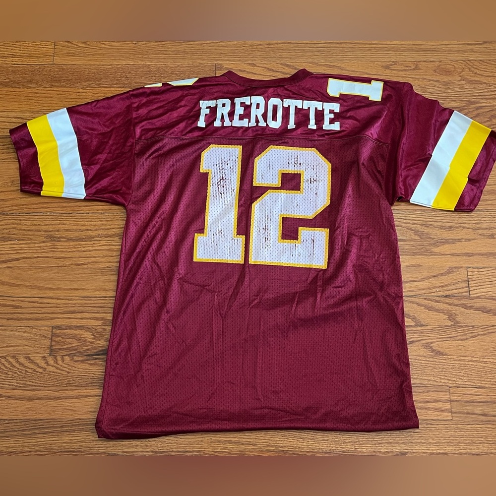 Gus Frerotte Washington redskins football jersey size large logo athletics VTG